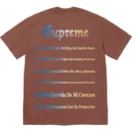 Grim Reaper Supreme Tee Brown Back
