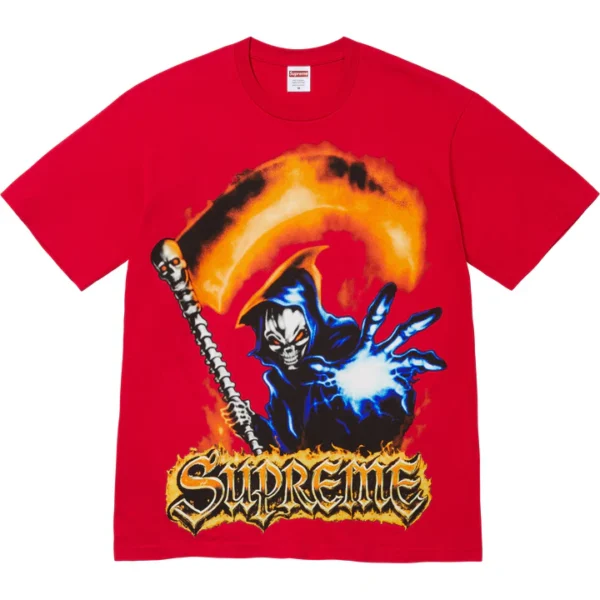 Grim Reaper Supreme Tee Red