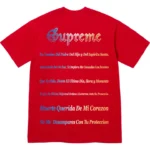 Grim Reaper Supreme Tee Red Back