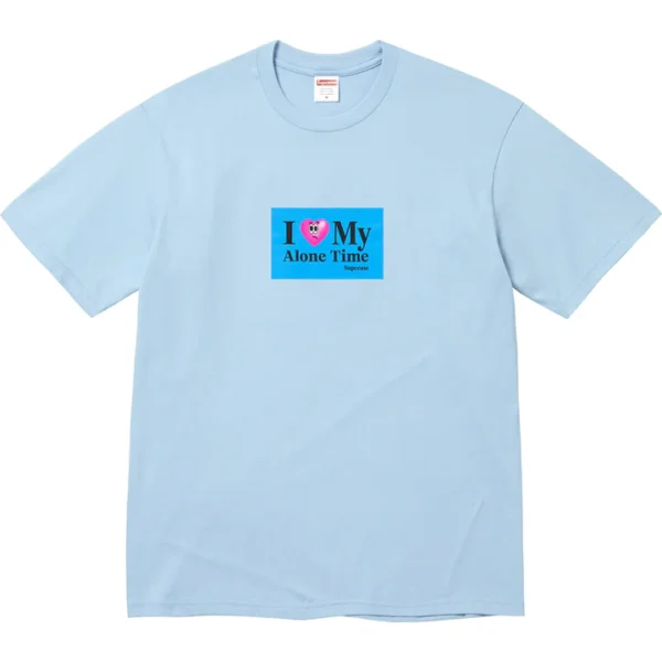 Im So Lonely Supreme T Shirt Light Blue