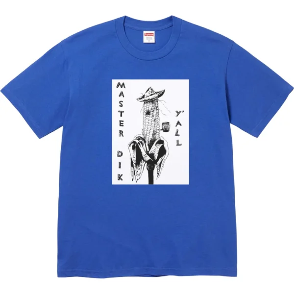 Master Dik Supreme Tee Blue