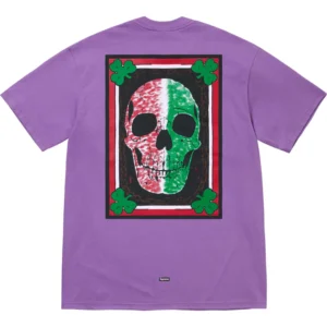 Mike Kelley Supreme Shirt Purple Back View