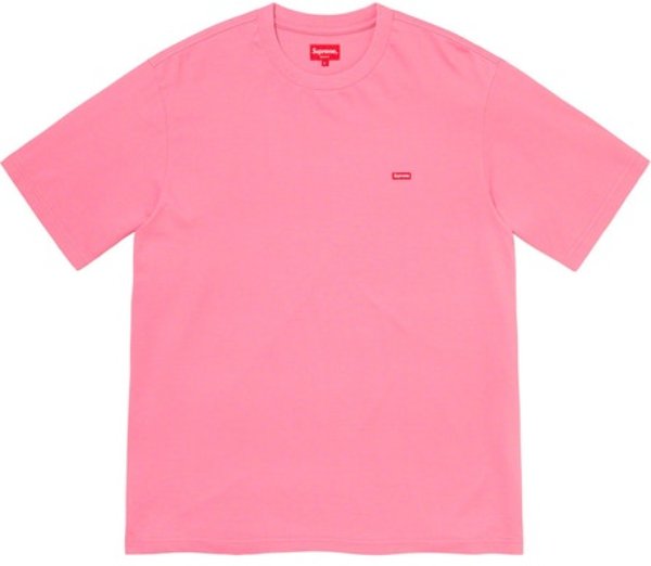 Pink Supreme Box Logo Tee