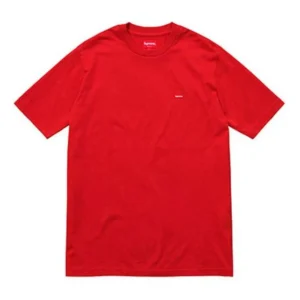 Red Supreme Box Logo Tee