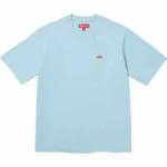 Supreme Box Logo T Shirt Sky Blue