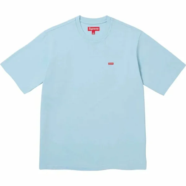 Supreme Box Logo T Shirt Sky Blue