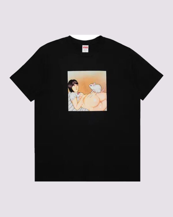 Supreme Mouse Tee Black
