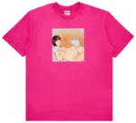 Supreme Mouse Tee Pink