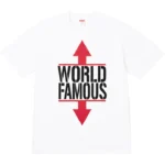 Supreme World Famous Tee White
