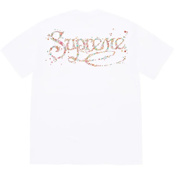 Supreme Gems Tee Black White