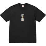 Supreme Prayer Card Box Logo Tee Black