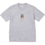 Supreme Prayer Card Box Logo Tee Grey