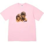 Supreme Puppies Tee Light Pink
