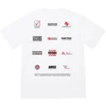 Now Supreme Tee White Back View